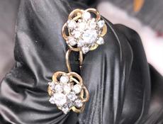 😍Сережки Золото Бриллиант 💎