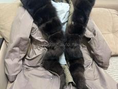 Парка теплая в идеальном состоянии