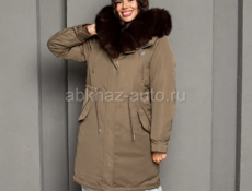 Парка теплая в идеальном состоянии