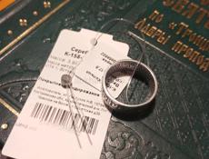 Кольцо серебрянное православное