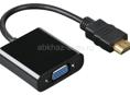 HDMI на VGA  переходник. 