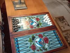 Продам нарды, 90-х годов, красивые, ручная работа, материал