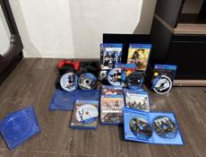 Пс4,пс4 слим,19 дисков,виар руки,торг