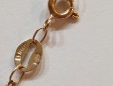 Золотая цепочка 585пробы примерно 4.7 гр