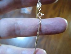 Золотая цепочка 585пробы примерно 4.7 гр