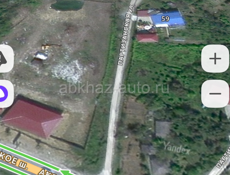 Участок на центральной трассе 25 соток в Цандрипше 