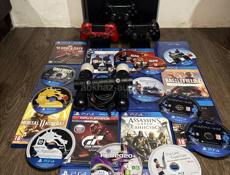Продаю PS4 512Gb,вр руки,диски