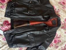 Кожаная куртка 54 размер