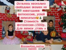 Успей записаться на новогоднюю фотосессию 