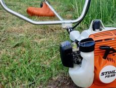 Пакосим трава чистим участк