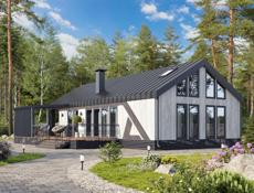 Дома в стиле Барнхаус