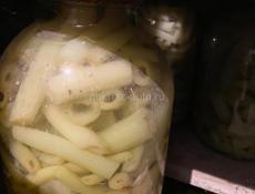 Продаётся соление из фасоли и лопуха