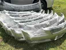 Toyota mark X радиаторы, капот , бампер, фары, рулевая рейка, крылья, и тд