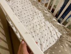 Кровать с матрасом детская!