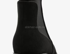 Ботильоны казаки замшевые