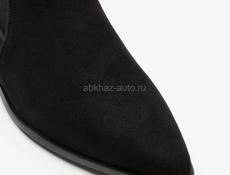 Ботильоны казаки замшевые