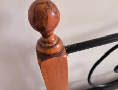 Продам кровать+тумбочка, Малайзия, массив 