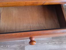 Продам кровать+тумбочка, Малайзия, массив 