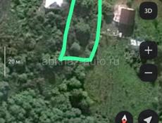 Продаётся участок, 15 соток ,300 метров от аэропорта 