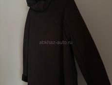 Дубленка из искусственного материала на xs-s, юникло 