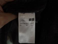 Дубленка из искусственного материала на xs-s, юникло 