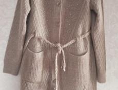 теплый кардиган