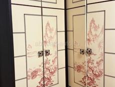 Шкафы и комод с зеркалом 