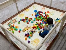 Манеж детский напольный