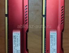 комплект оперативной памяти Kingston HyperX FURY Red серии, модель HX313C9FRK2/8