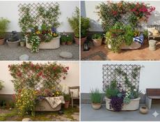 Цветочные вазоны 