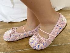 Балетки праздничные 