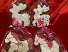 Пряники имбирные , шоколадные подарки к Новому году