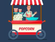 Требуется продавец попкорна