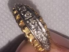 Кольцо с бриллиантами