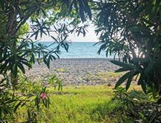 Вилла на берегу моря в поселке Агудзера 