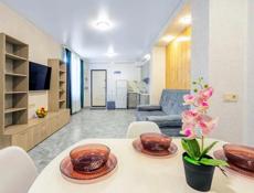 Сдается евро двушка в центре Гагры