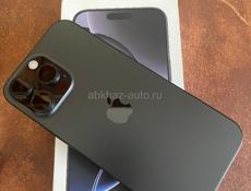 Айфон 16 pro max black