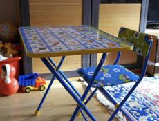 Детский столик со стульчиком новые