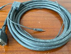 Кабель vga aux