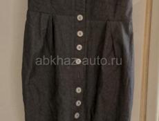 Сарафан джинсовый