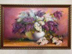 Картина «Сирень» Е.В 80х100