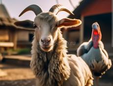 Продаю коз и индюшек