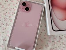 Продается айфон 15+ розовый 