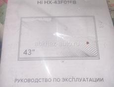 Продаю новый телевизор 43 дюймов 109 см причина в том что размер не подашёл