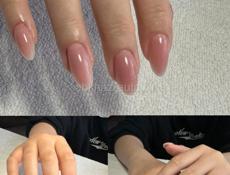 Маникюр с укреплением 