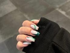 Маникюр с укрепление 