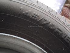 Шина в месте с диском