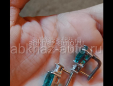 Продам серьги серебро 