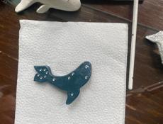 Брошь ручной работы 