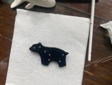 Брошь ручной работы 